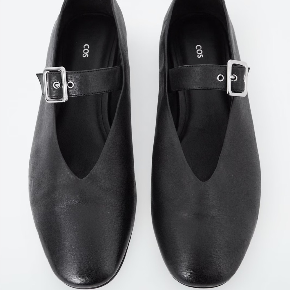 COS buckled ballet flats